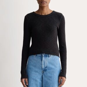 The Cozy Rib Long-Sleeve Tee